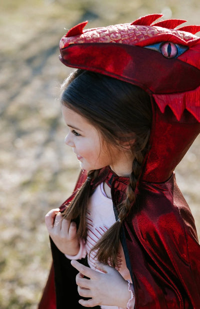 Ruby The Metallic Dragon Cape - Lemon And Lavender Toronto