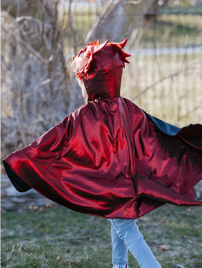 Ruby The Metallic Dragon Cape - Lemon And Lavender Toronto