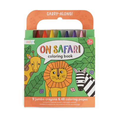 Safari-Carry Along Coloring Book Set - Lemon And Lavender Toronto