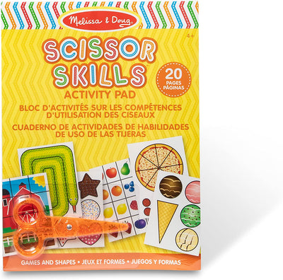 Scissor Skills Activity Book With Pair of Child-Safe Scissors - Lemon And Lavender Toronto