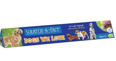 Scratch-a-Fact Dogs Poster - Lemon And Lavender Toronto