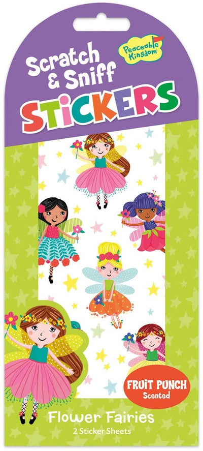 Scratch and Sniff FLOWER FAIRIES STICKERS - Lemon And Lavender Toronto