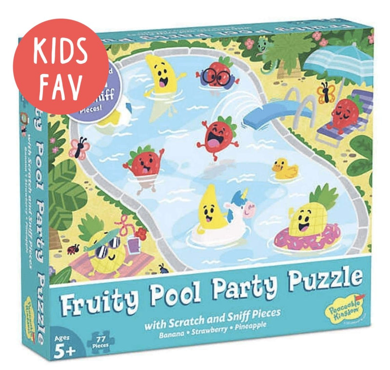 Scratch and Sniff Puzzle: Fruity Pool Party - Lemon And Lavender Toronto