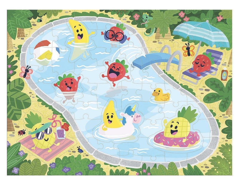 Scratch and Sniff Puzzle: Fruity Pool Party - Lemon And Lavender Toronto