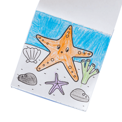 Sea Life-Carry Along Coloring Book Set - Lemon And Lavender Toronto