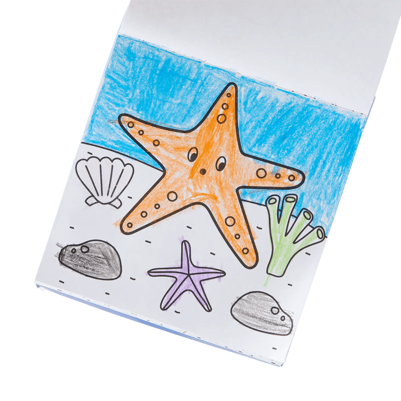 Sea Life-Carry Along Coloring Book Set - Lemon And Lavender Toronto