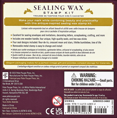 Sealing Wax Stamp Kit - Lemon And Lavender Toronto