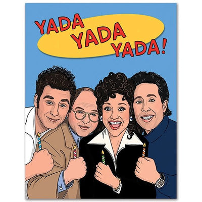 (Seinfeld)Yada Yada Yada Birthday Card - Lemon And Lavender Toronto