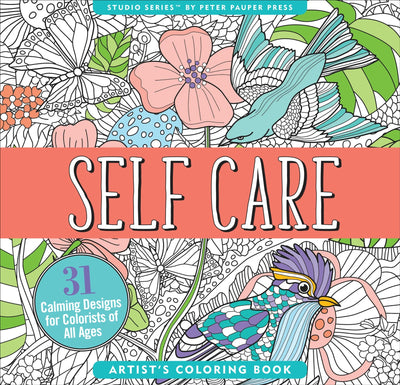 Self Care Artist's Coloring Book - Lemon And Lavender Toronto