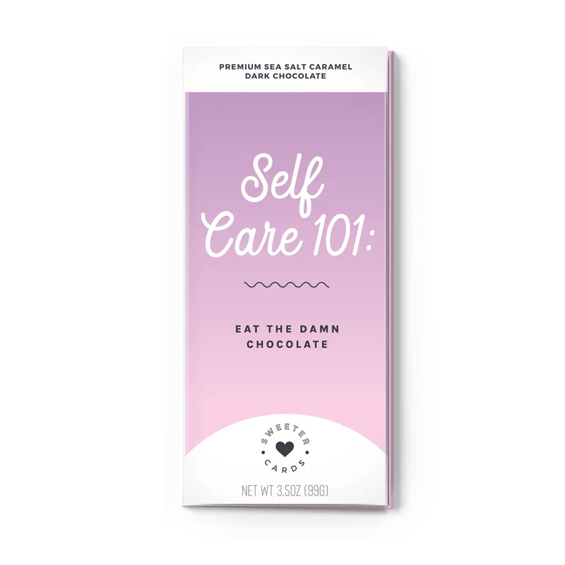 Self Care Chocolate Bar and Greeting Card - Lemon And Lavender Toronto