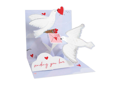 Sending Love - Valentine's Pop Up Card - Lemon And Lavender Toronto