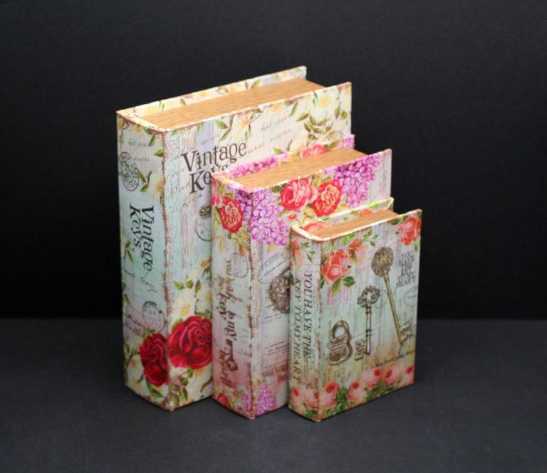 Set of 3 Nesting Boxes - Lemon And Lavender Toronto