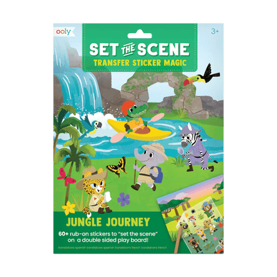 Set The Scene Transfer Stickers Magic - Jungle Journey - Lemon And Lavender Toronto