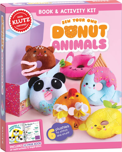 Sew Your Own Donut Animals - Klutz - Lemon And Lavender Toronto
