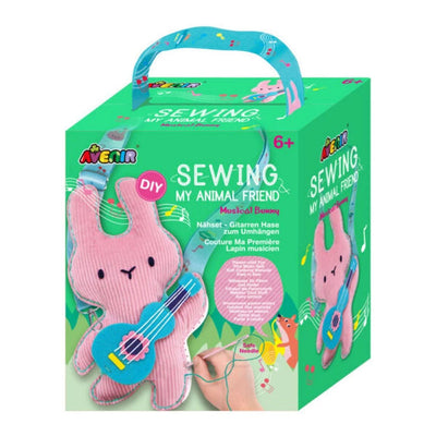 Sewing My Animal Friend Musical Bunny - Lemon And Lavender Toronto
