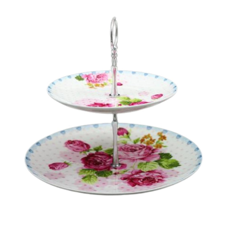 Shabby Chic 2 Tier with Polka Dots - Lemon And Lavender Toronto