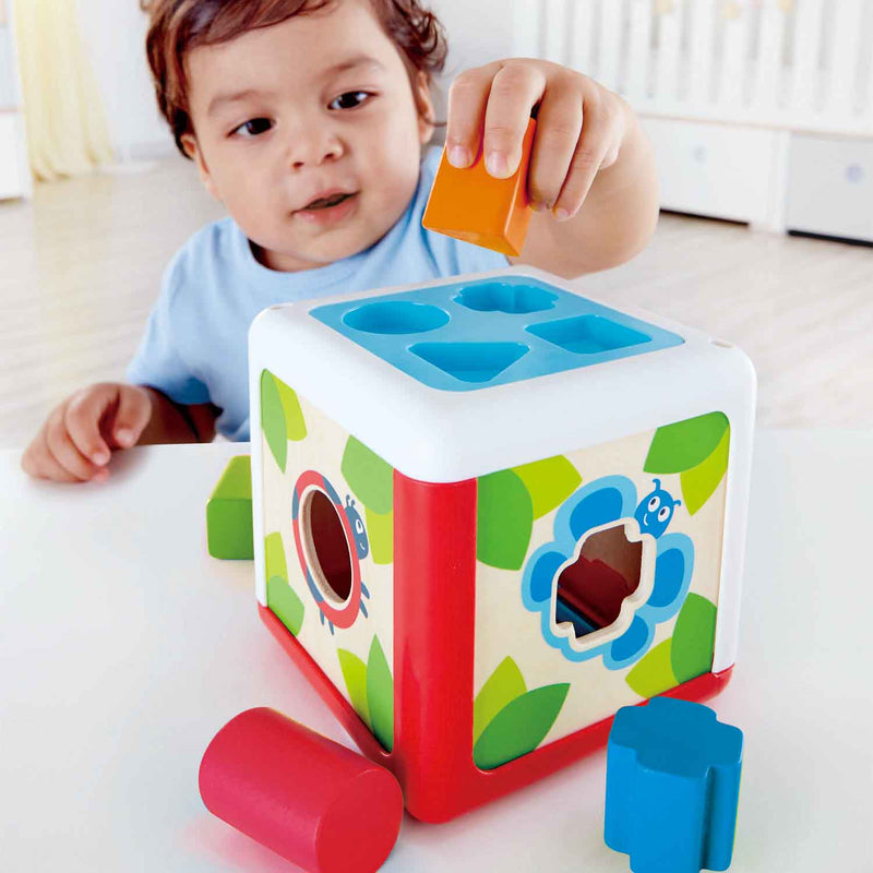 Shape Sorting Box Toy - Lemon And Lavender Toronto