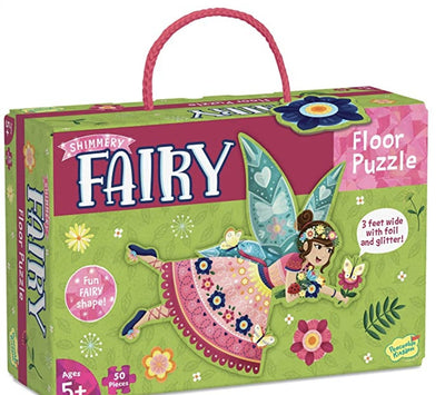 Shimmery Fairy Floor Puzzle - Lemon And Lavender Toronto