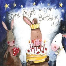 Shine Bright on your Birthday- Large Card - Lemon And Lavender Toronto