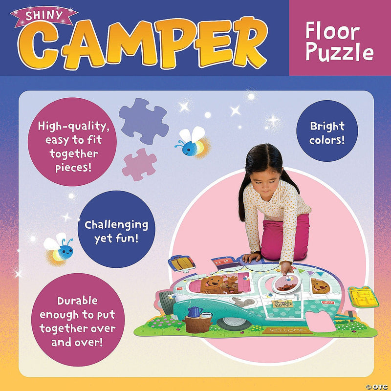 Shiny Camper Floor Puzzle - Lemon And Lavender Toronto