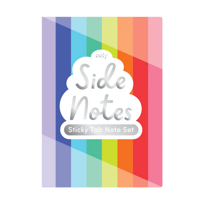 Side Notes Sticky Tab Note Pad - Color Write - Lemon And Lavender Toronto