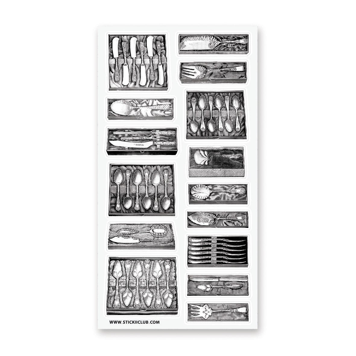 Silverware Stickers – Lemon And Lavender Toronto