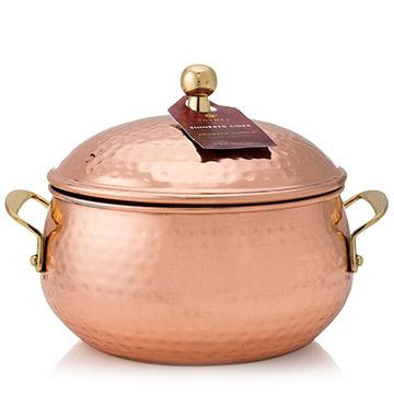 Simmered Cider Copper Pot Candle - Thymes - Lemon And Lavender Toronto