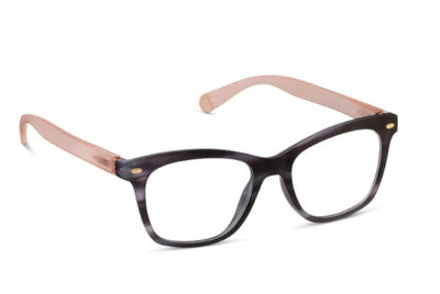 Sinclair Charcoal Horn/Blush - Peepers Reading Glasses - Lemon And Lavender Toronto