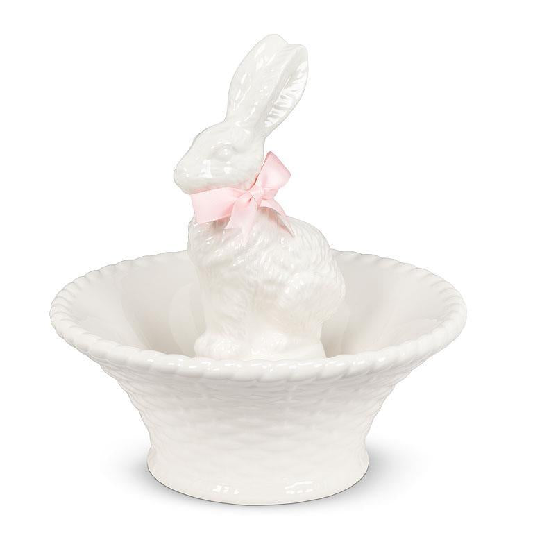 Sitting Bunny in Bowl - Lemon And Lavender Toronto