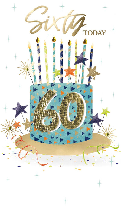 Sixty today 60 Card - Lemon And Lavender Toronto