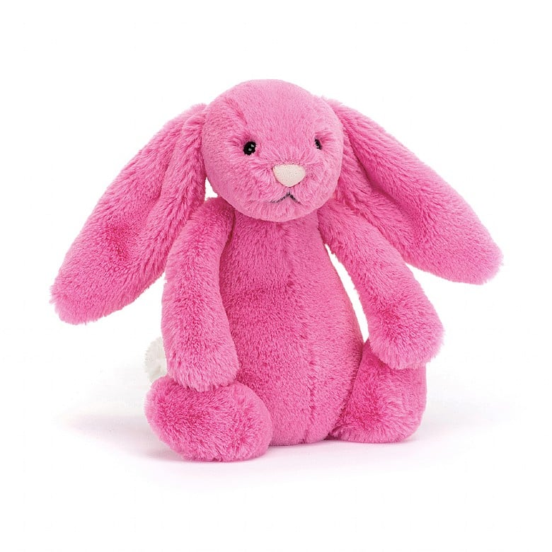 Small Bashful Hot Pink Bunny - Lemon And Lavender Toronto