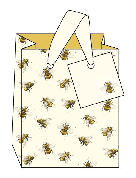 Small Bumblebee Gift Bag - Lemon And Lavender Toronto