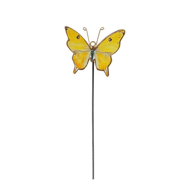 Small Butterfly Plant Stake-Sold Individually - Lemon And Lavender Toronto