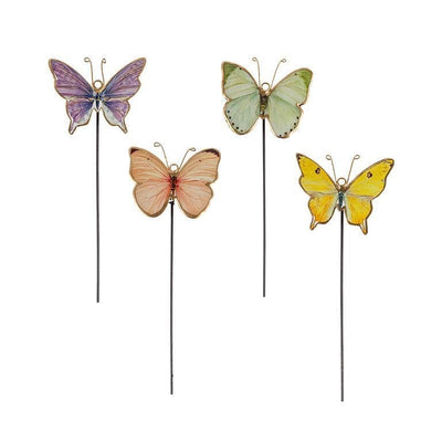 Small Butterfly Plant Stake-Sold Individually - Lemon And Lavender Toronto