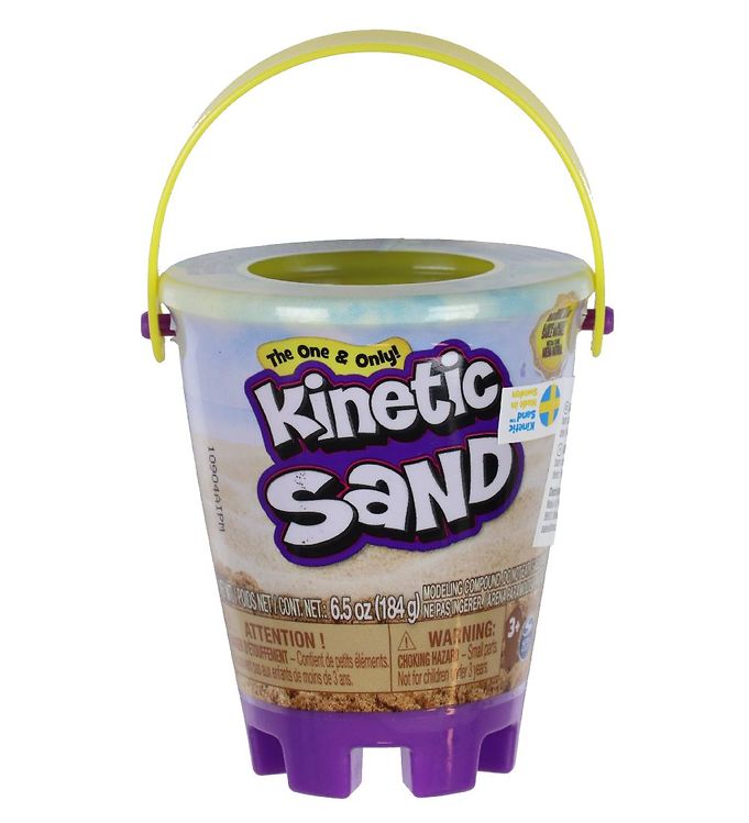 Small Kinetic Sand Bucket - Lemon And Lavender Toronto