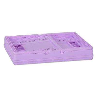 Small Lavender Foldable Storage Crate - Lemon And Lavender Toronto