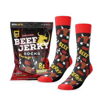 Smokey Beef Jerky Matchbook Socks - Lemon And Lavender Toronto
