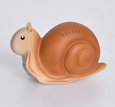 Snail-Organic Natural Rubber Rattle. Teether & Bath Toy - Lemon And Lavender Toronto