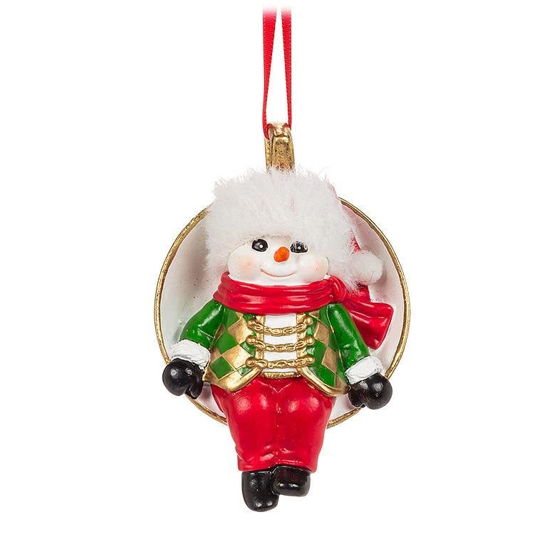 Snowman in Teacup Ornament-Each Sold Individually - Lemon And Lavender Toronto