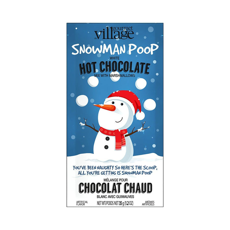 Snowman Poop White Hot Chocolate - Individual Pouch - Lemon And Lavender Toronto