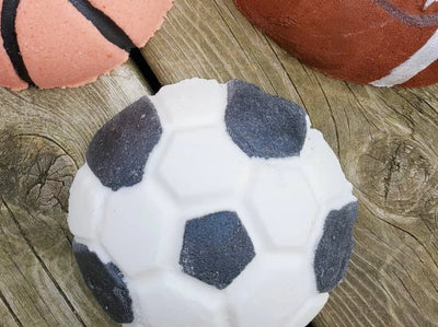 Soccer Bath Bomb - Handmade in Canada - Lemon And Lavender Toronto