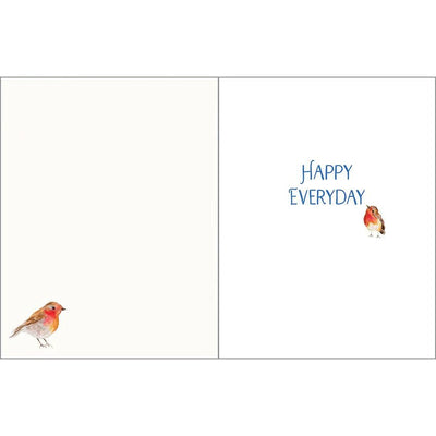 Songbird Pattern-Birthday card - Lemon And Lavender Toronto