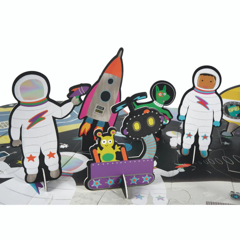 Space 60pc Jigsaw with Figures - Lemon And Lavender Toronto