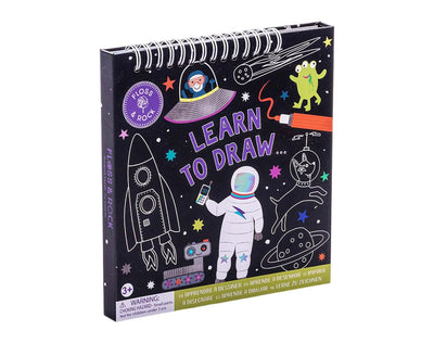 Space Learn to Draw Sketchbook - Floss & Rock - Lemon And Lavender Toronto