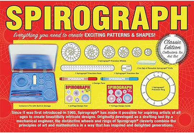 Spirograph-Retro Design Tin - Lemon And Lavender Toronto