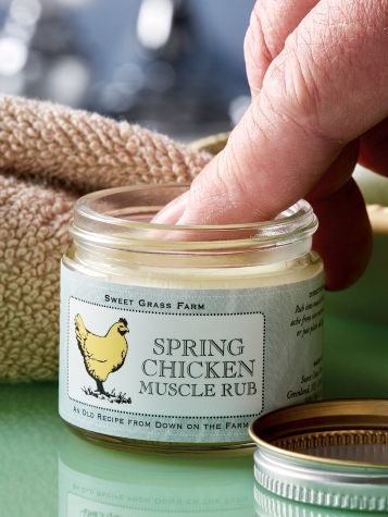 Spring Chicken Muscle Rub - Lemon And Lavender Toronto