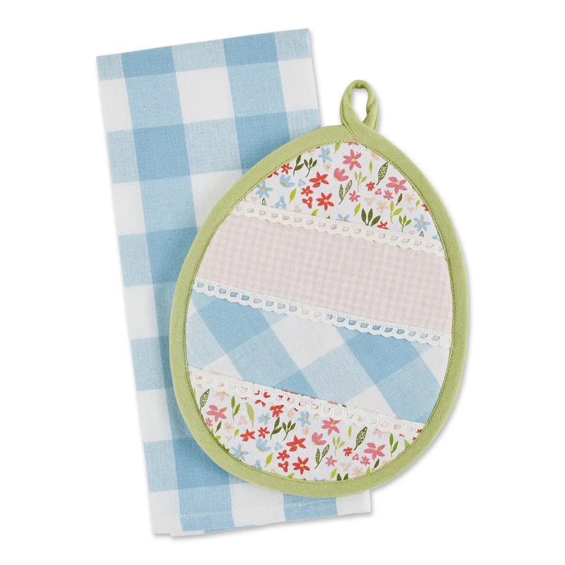 Spring Egg Pot Holder Gift Set - Lemon And Lavender Toronto