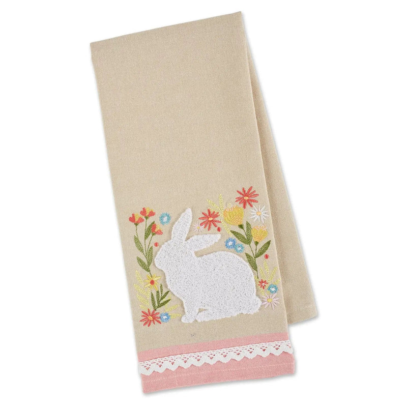 Spring Meadow Embellished Dish towel - Lemon And Lavender Toronto