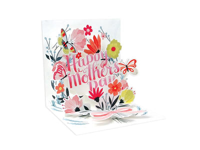 Springtime Bouquet Mothers Day Pop-Up Card - Lemon And Lavender Toronto