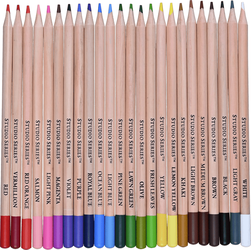 Studio Series Junior Colored Pencils (Set of 24) - Lemon And Lavender Toronto